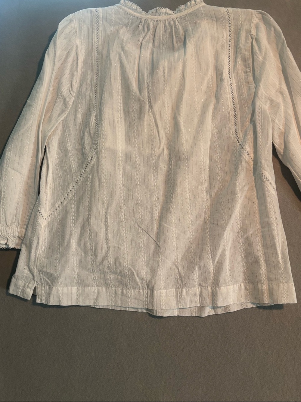Charter Club White Peasant Blouse and includes a coral color also, see photos - Picture 5 of 11